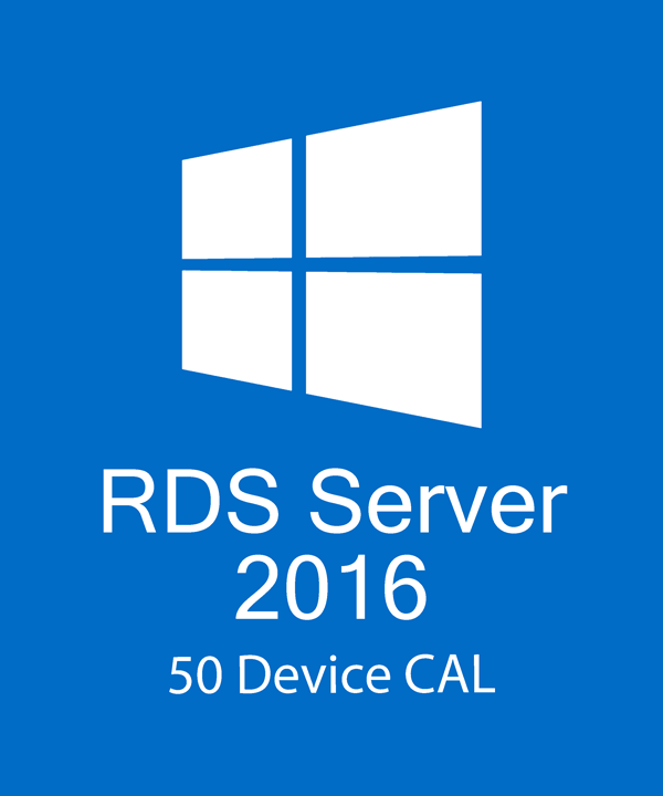 Microsoft RDS Server 2016 — 50 Device CAL — Online Key